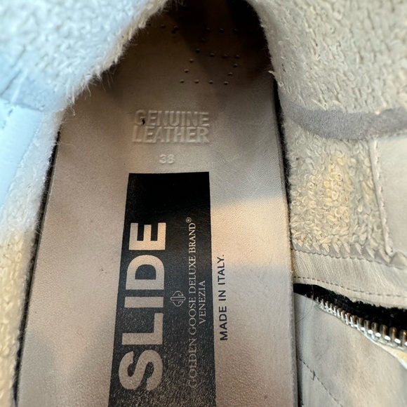 GOLDEN GOOSE SLIDE HIGH TOPS Gingham - Picture 4 of 9